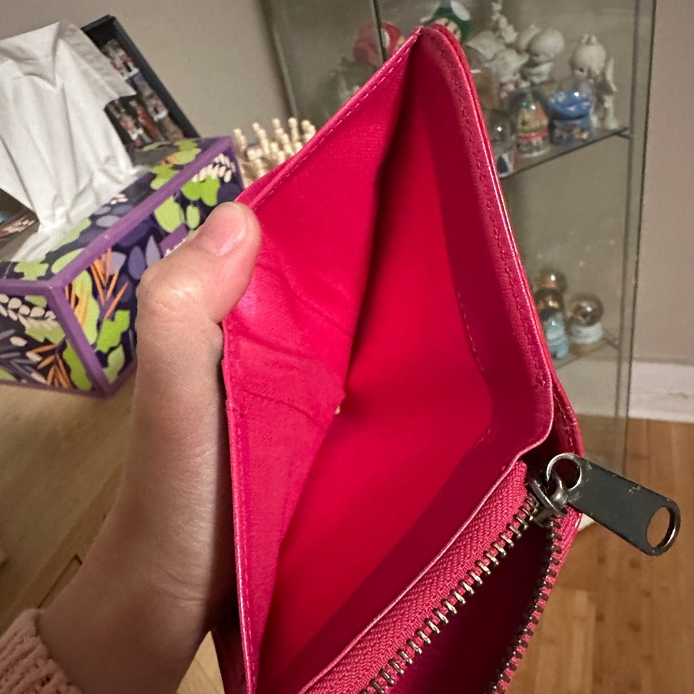 ❌ SOLD ❌ Burberry Blue Label Pink Quilted Women's Wallet - Picture 10 of 11